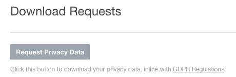 Request data